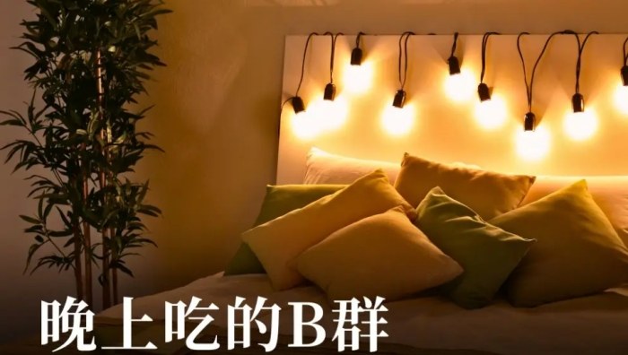 睡前吃b群 睡前吃b群